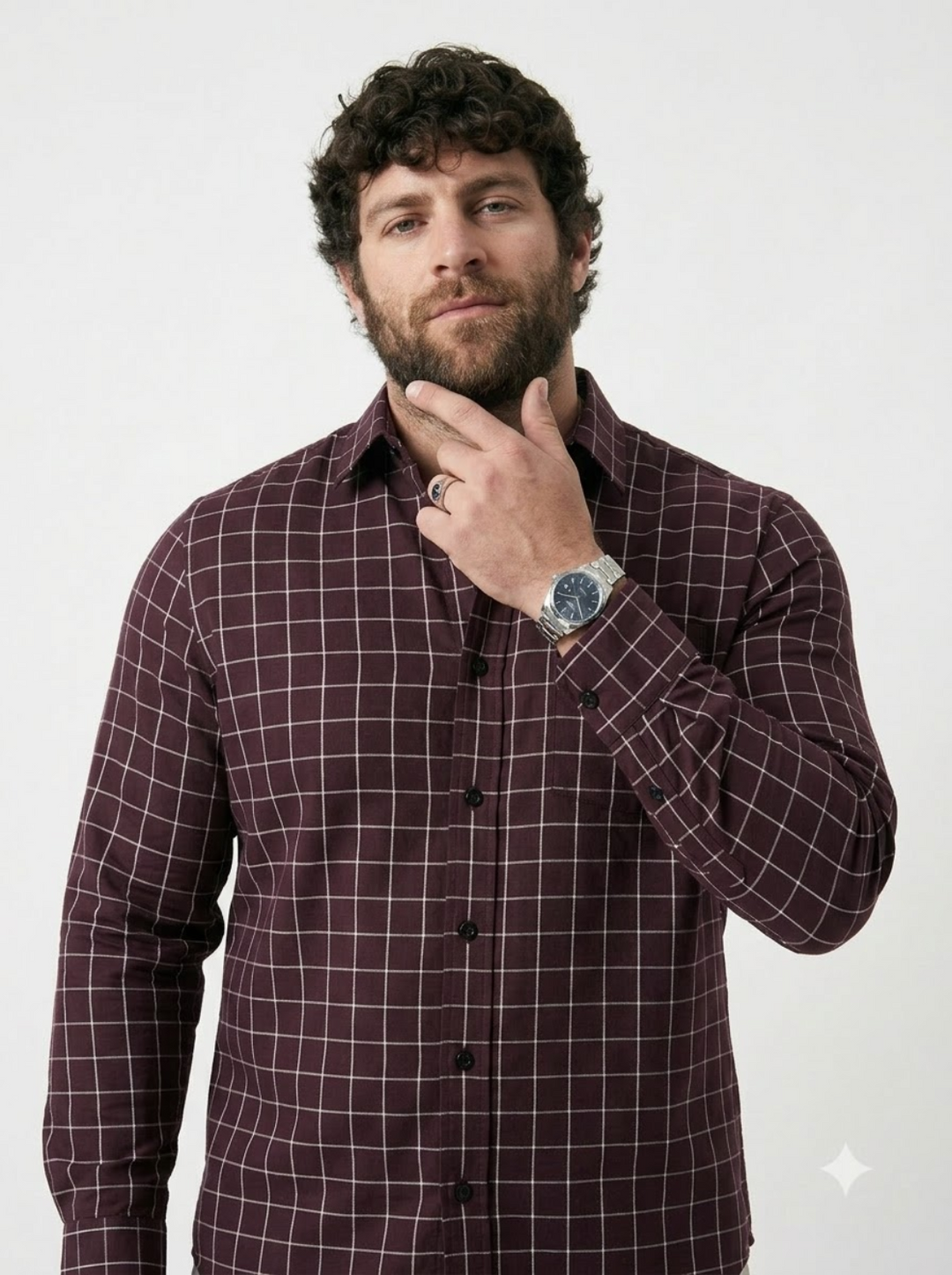 PLUS SIZE CHECK SHIRT FOR MEN | XL-7XL