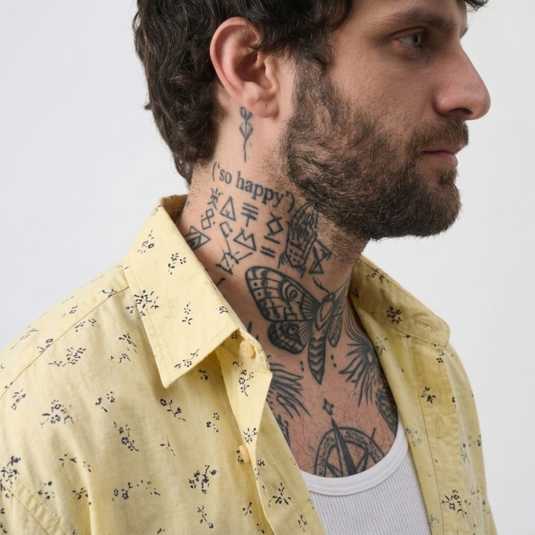 PLUS SIZE MEN’S PRINTED SHIRT | XL-7XL