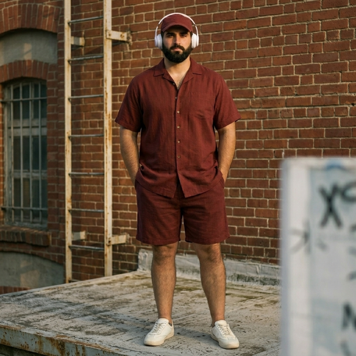 PLUS SIZE MEN SOLID SHIRT | XL-7XL