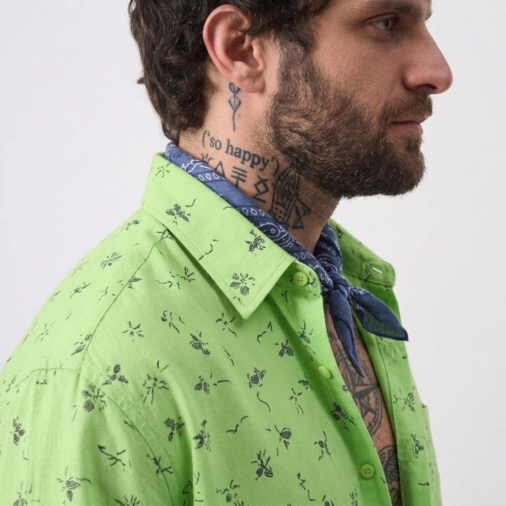 PLUS SIZE MEN’S PRINTED SHIRT | XL-7XL