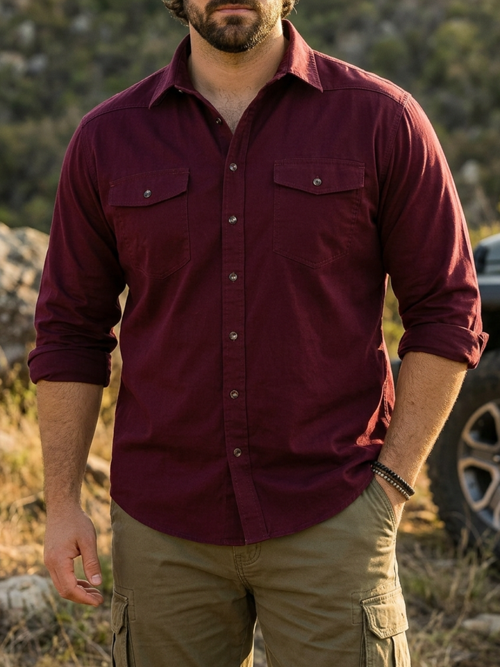 BIG HELLO - THE PLUS LIFE-Men Brewing Adevntures Shirt