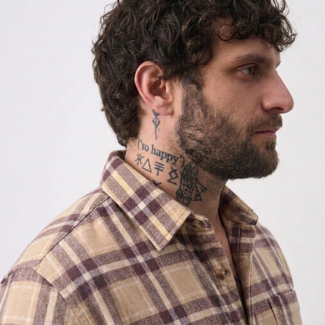 PLUS SIZE MEN’S CHECK SHIRT | XL-7XL