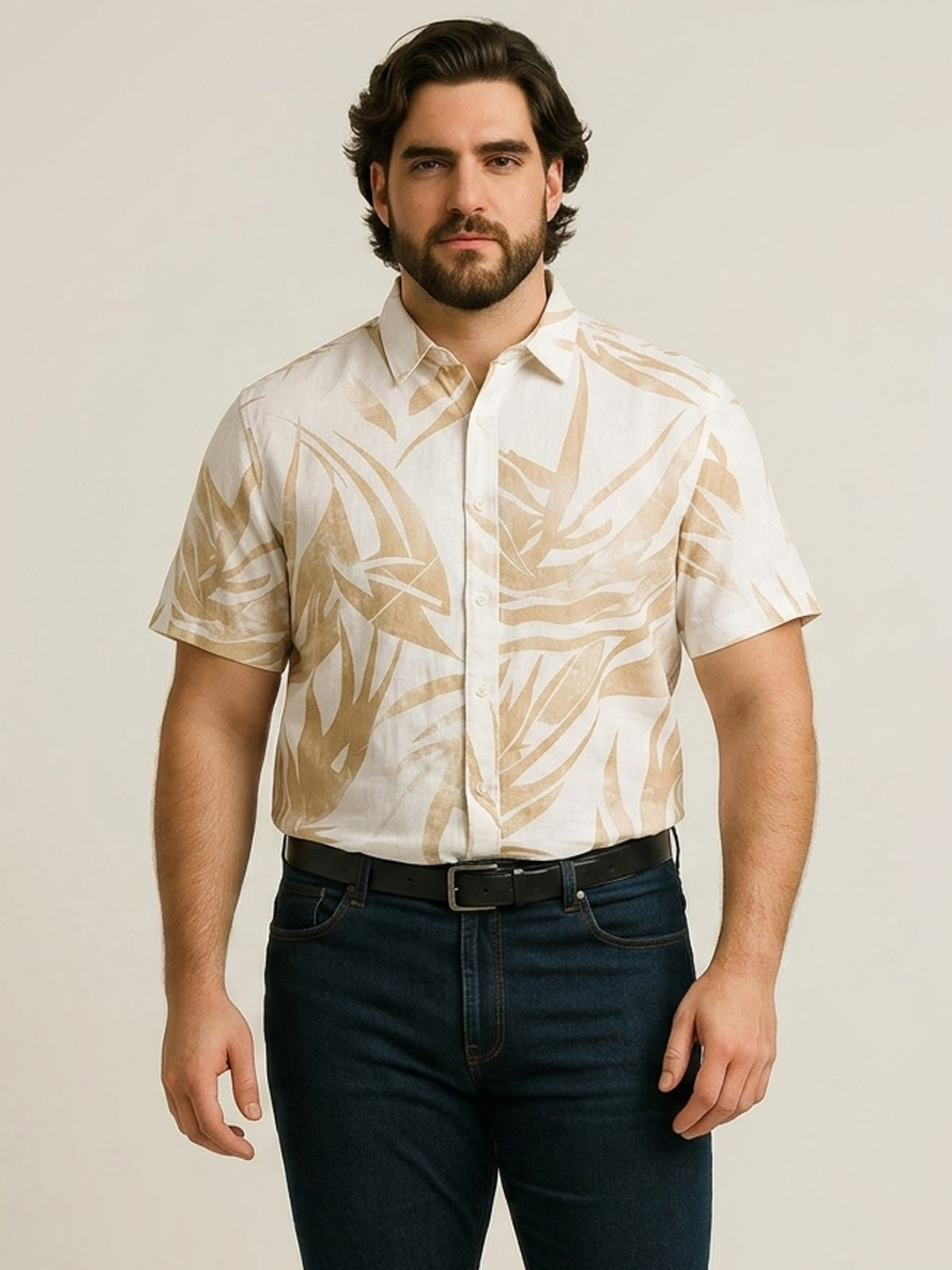 PLUS SIZE MEN PRINTED SHIRT | XL-7XL