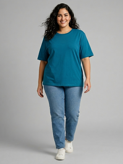 BIG HELLO - THE PLUS LIFE-Womens T-Shirt - Essential