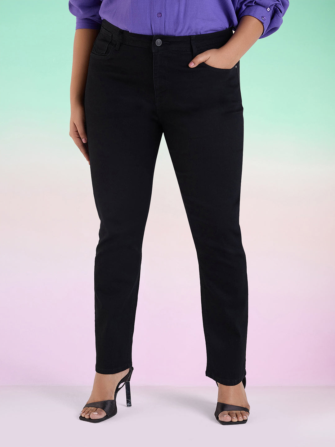 Womens Denim Jeans - Denim