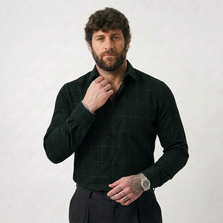 PLUS SIZE CHECK SHIRT FOR MEN | XL-7XL