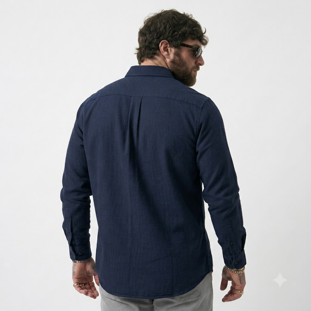 PLUS SIZE SOLID OXFORD SHIRT FOR MEN | XL-7XL