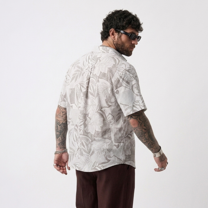 PLUS SIZE MEN’S PRINTED SHIRT | XL-7XL