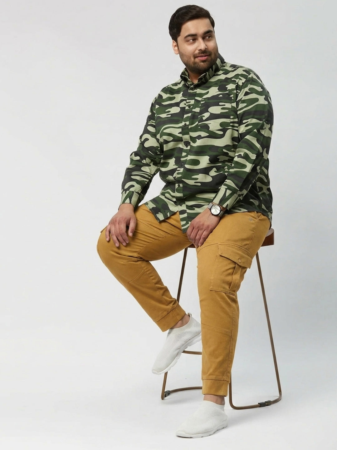 Men Everyday Solid Knit Jogger | XL-7XL