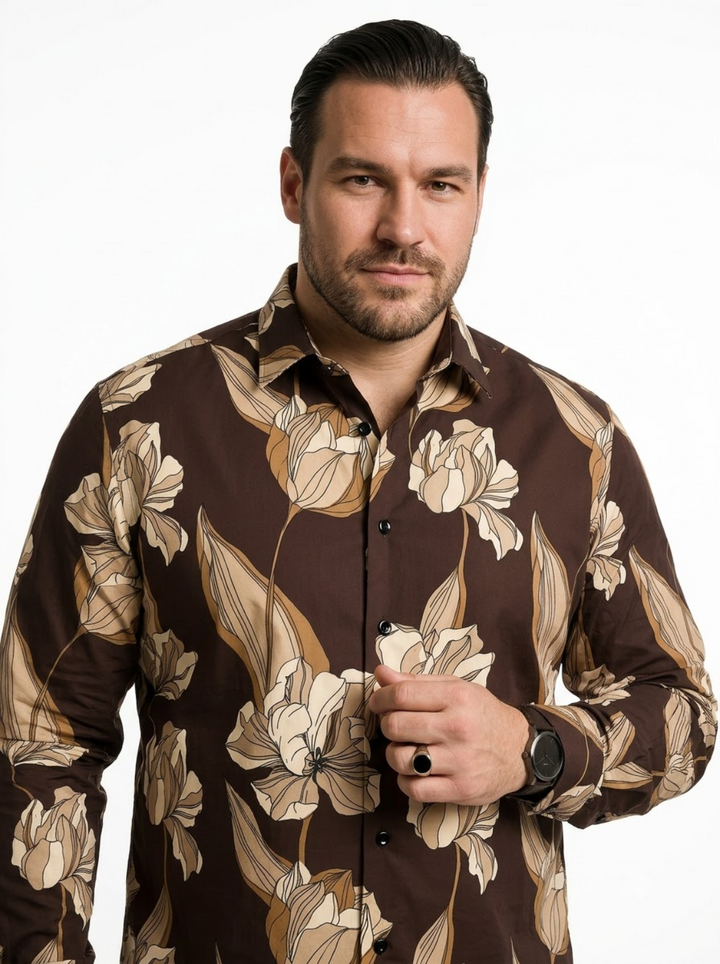 PLUS SIZE PRINTED SHIRT FOR MEN | XL-7XL