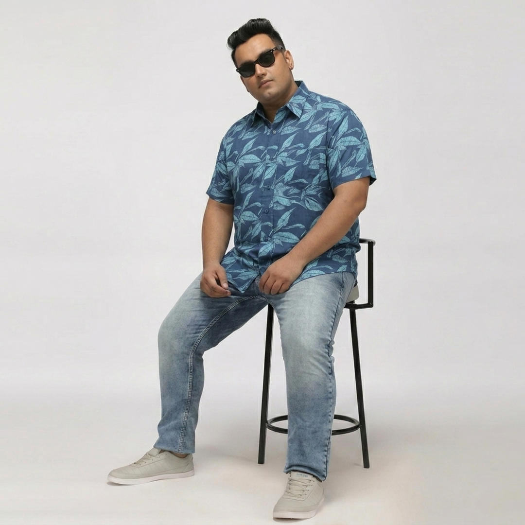 PLUS SIZE PRINTED SHIRT FOR MEN | XL-7XL