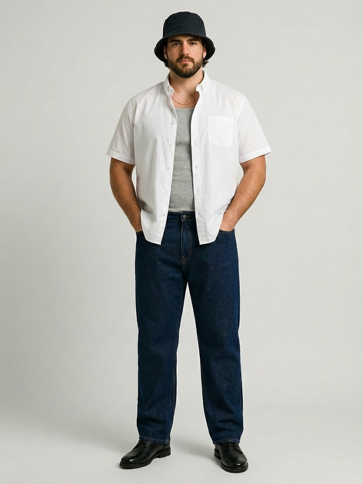 BIG HELLO - THE PLUS LIFE-Men Holiday Shirts
