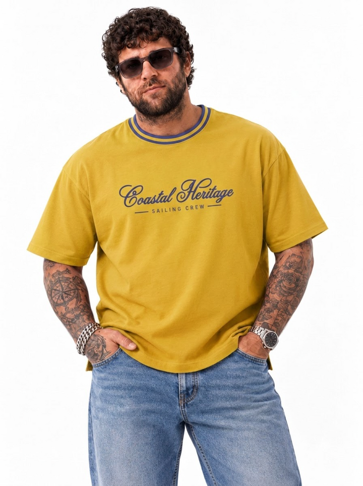 PLUS SIZE MEN RINGER TEES | XL-7XL