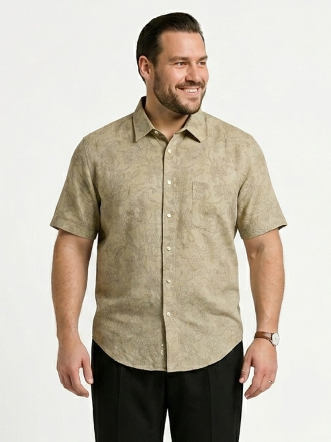 PLUS SIZE PRINTED SHIRT FOR MEN | XL-7XL