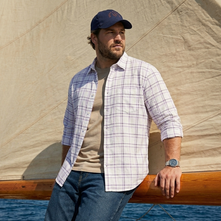 PLUS SIZE CHECK SHIRT FOR MEN | XL-7XL