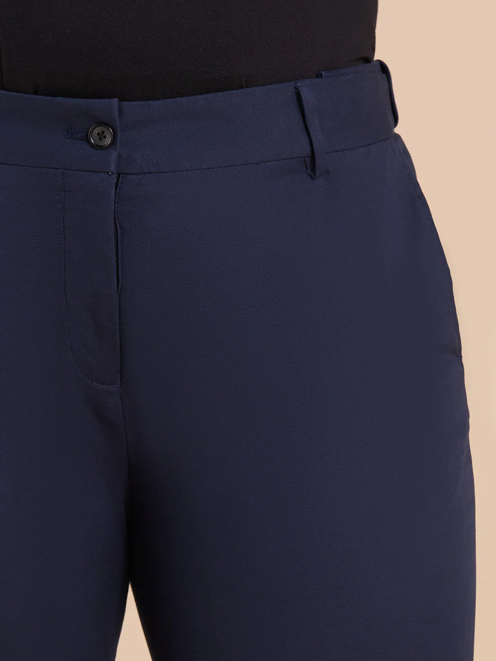 Knitted Nylon Stretch Trouser | XL-7XL