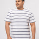 Plus Size Men’s Nautical Stripe T-Shirt | XL-7XL
