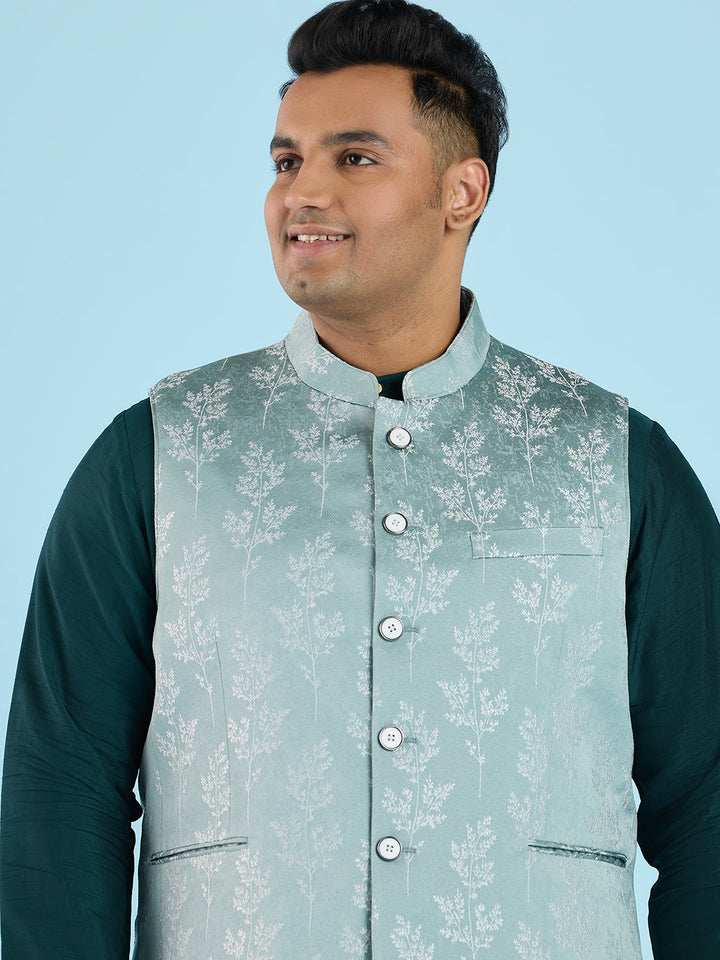 Jacquard Bandgala Waistcoat