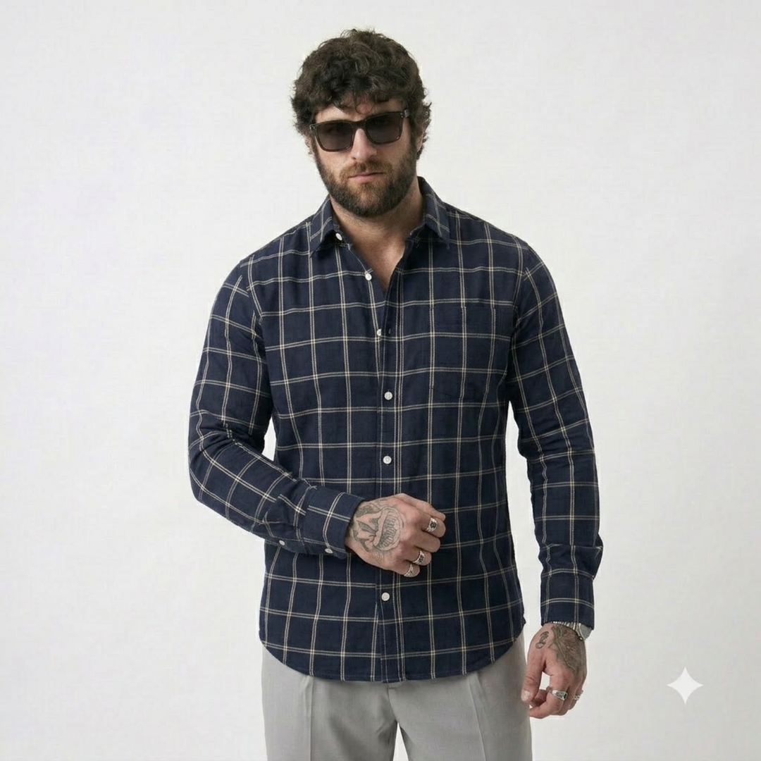 PLUS SIZE CHECK SHIRT FOR MEN | XL-7XL