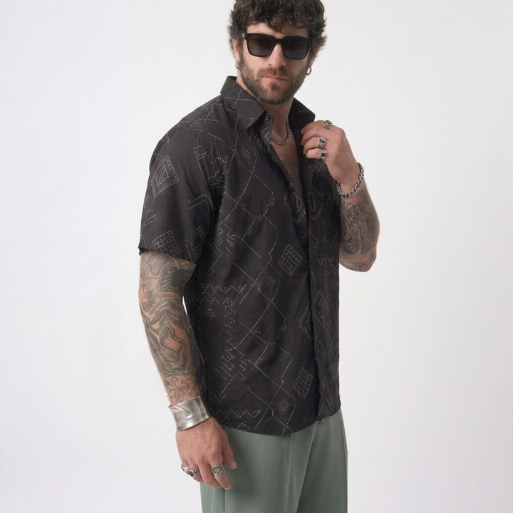 PLUS SIZE MEN’S PRINTED SHIRT | XL-7XL
