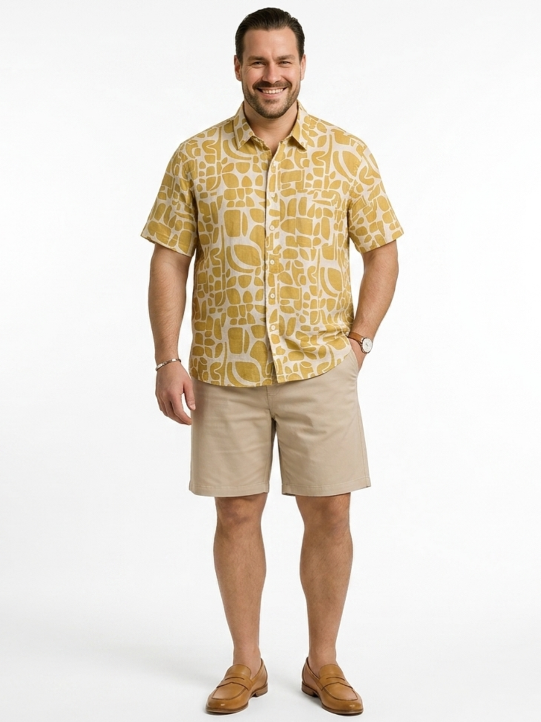 PLUS SIZE MEN PRINTED SHIRT FOR MEN | XL-7XL