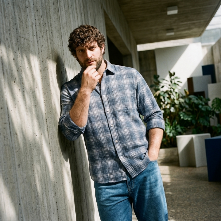 PLUS SIZE MEN’S CHECK SHIRT | XL-7XL