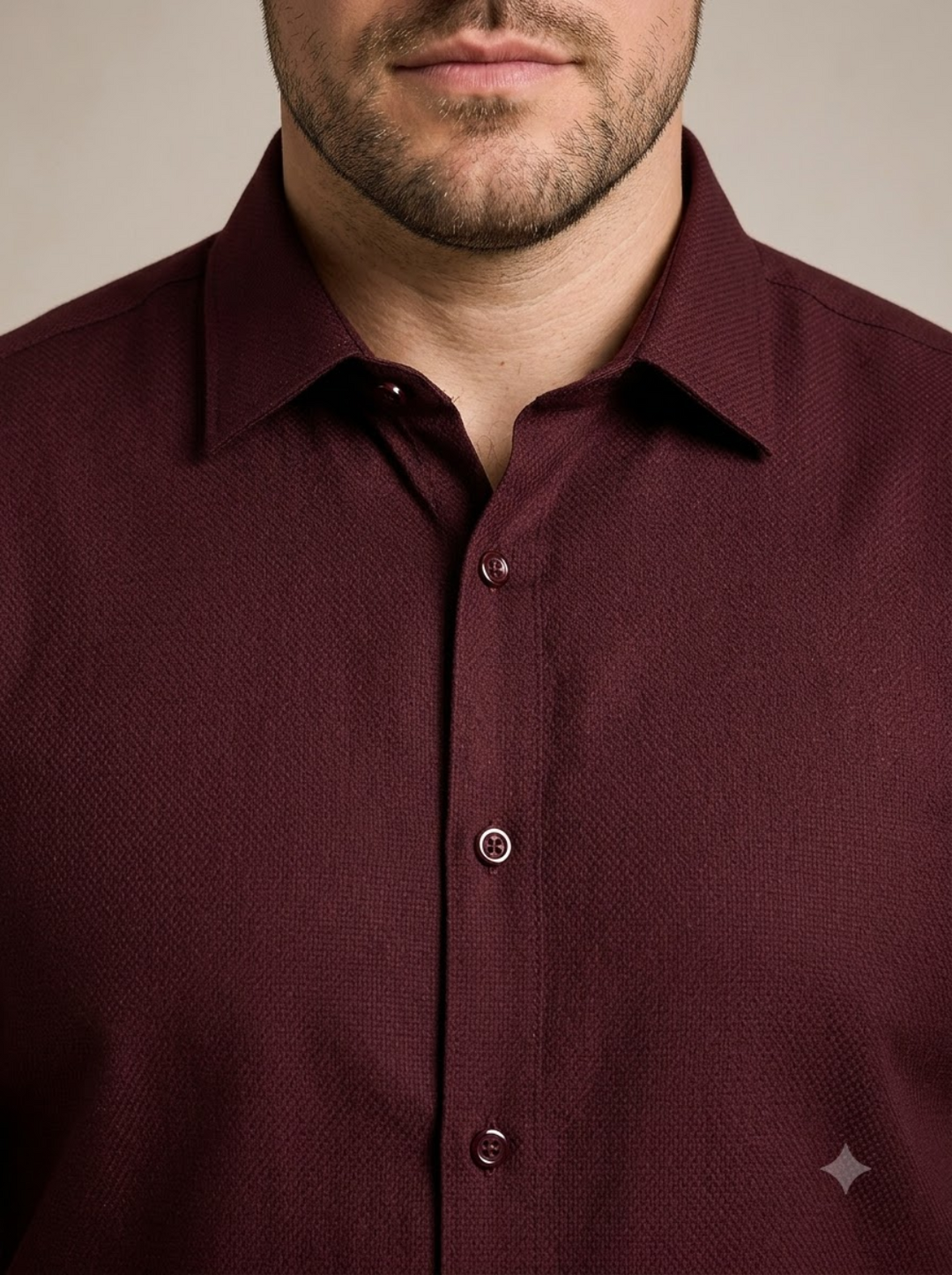 PLUS SIZE SOLID SHIRT FOR MEN | XL-7XL