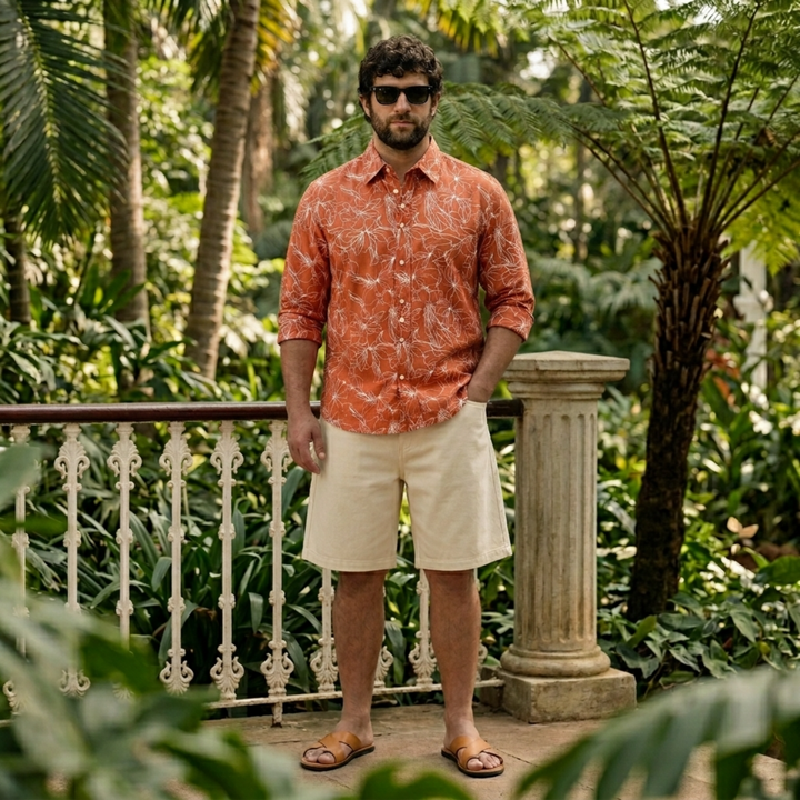 PLUS SIZE MEN’S PRINTED SHIRT | XL-7XL