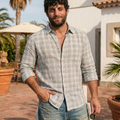 PLUS SIZE MEN CHECK SHIRT| XL-7XL