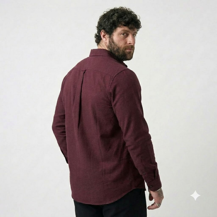PLUS SIZE SOLID OXFORD SHIRT FOR MEN | XL-7XL