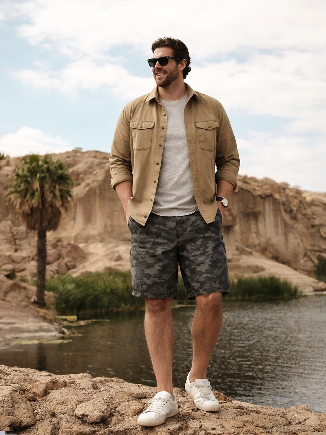 Men Holiday Shorts