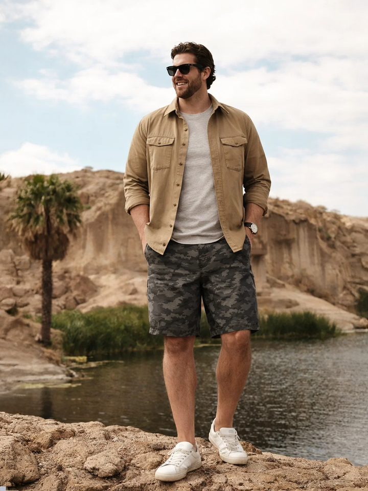 Men Holiday Shorts