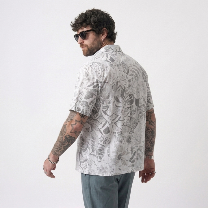 PLUS SIZE MEN’S PRINTED SHIRT | XL-7XL
