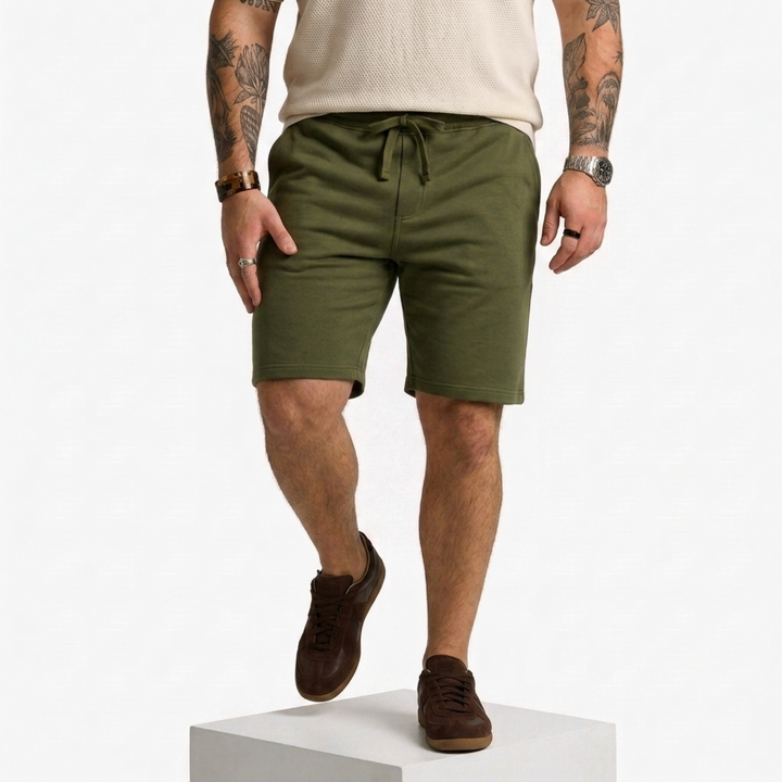 PLUS SIZE MEN’S KNIT CARGO LOUNGE SHORT | XL-7XL