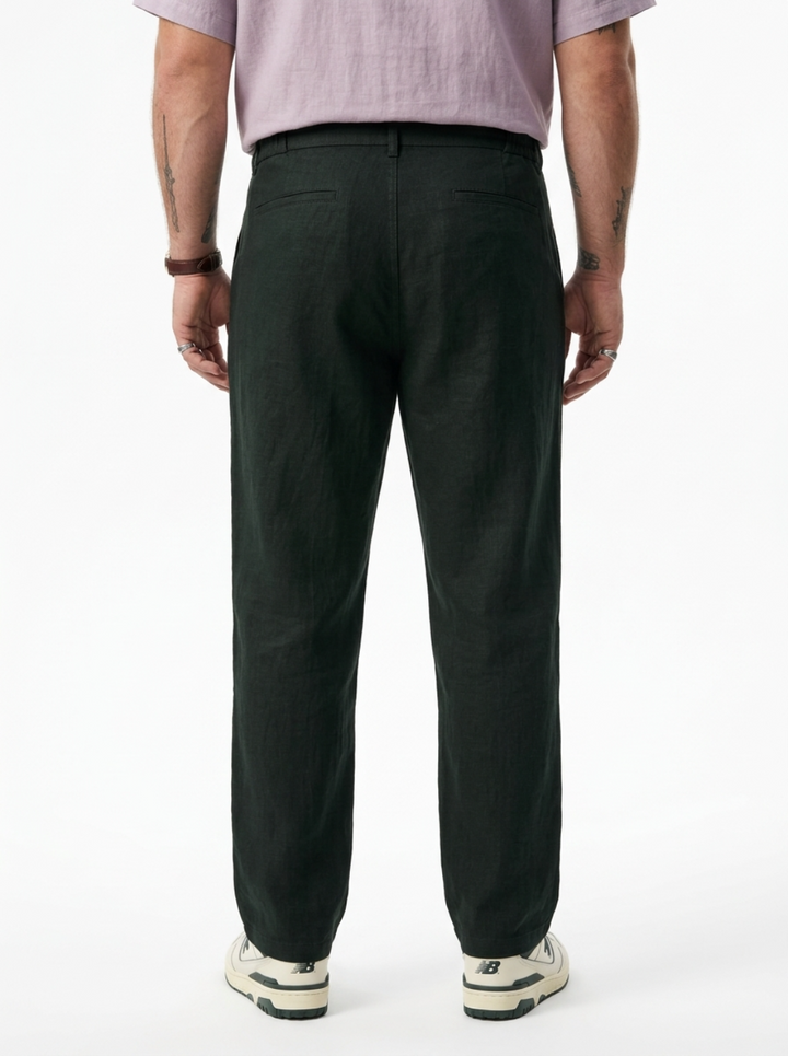 PLUS SIZE MEN’S LINEN PULLON PANT | XL-7XL