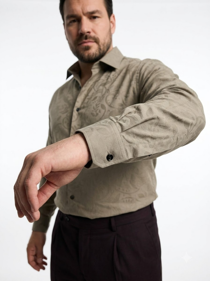 PLUS SIZE JACQURD SHIRT FOR MEN | XL-7XL