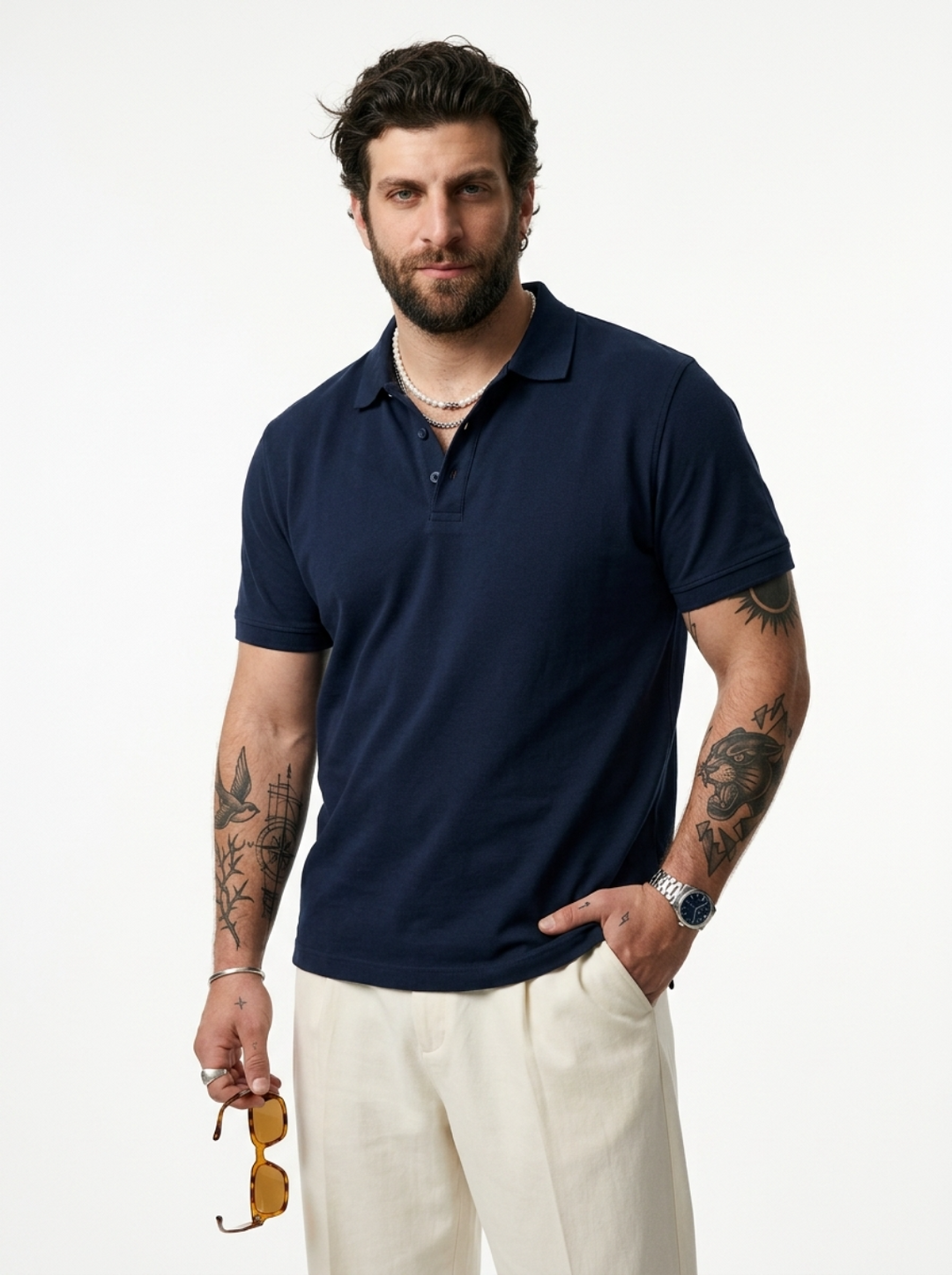 PLUS SIZE MEN SMART POLO | XL-7XL