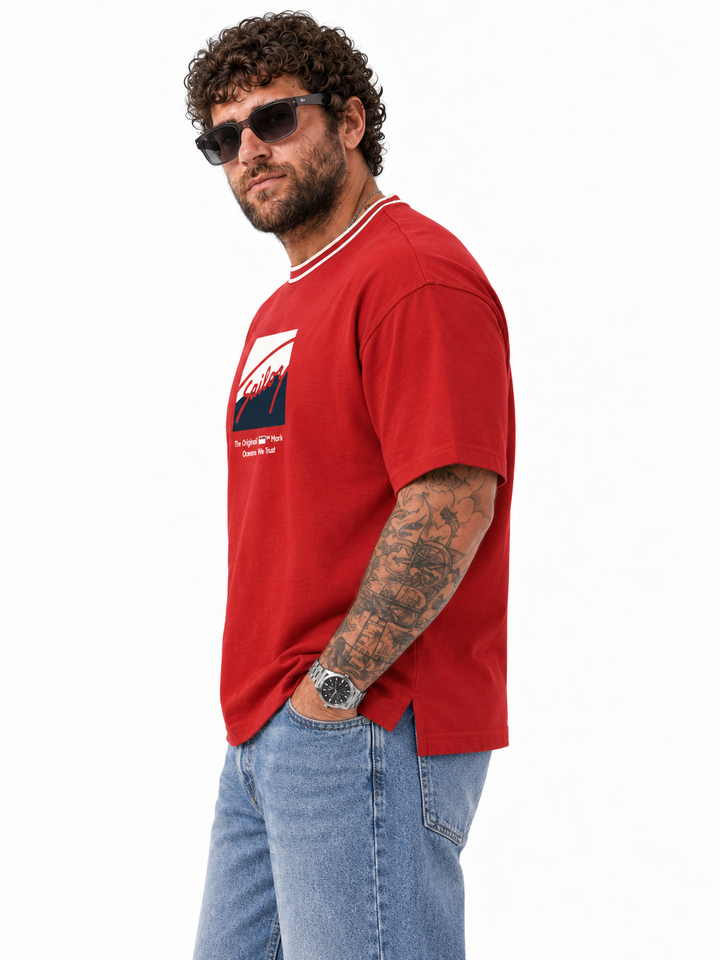 PLUS SIZE MEN RINGER TEES | XL-7XL