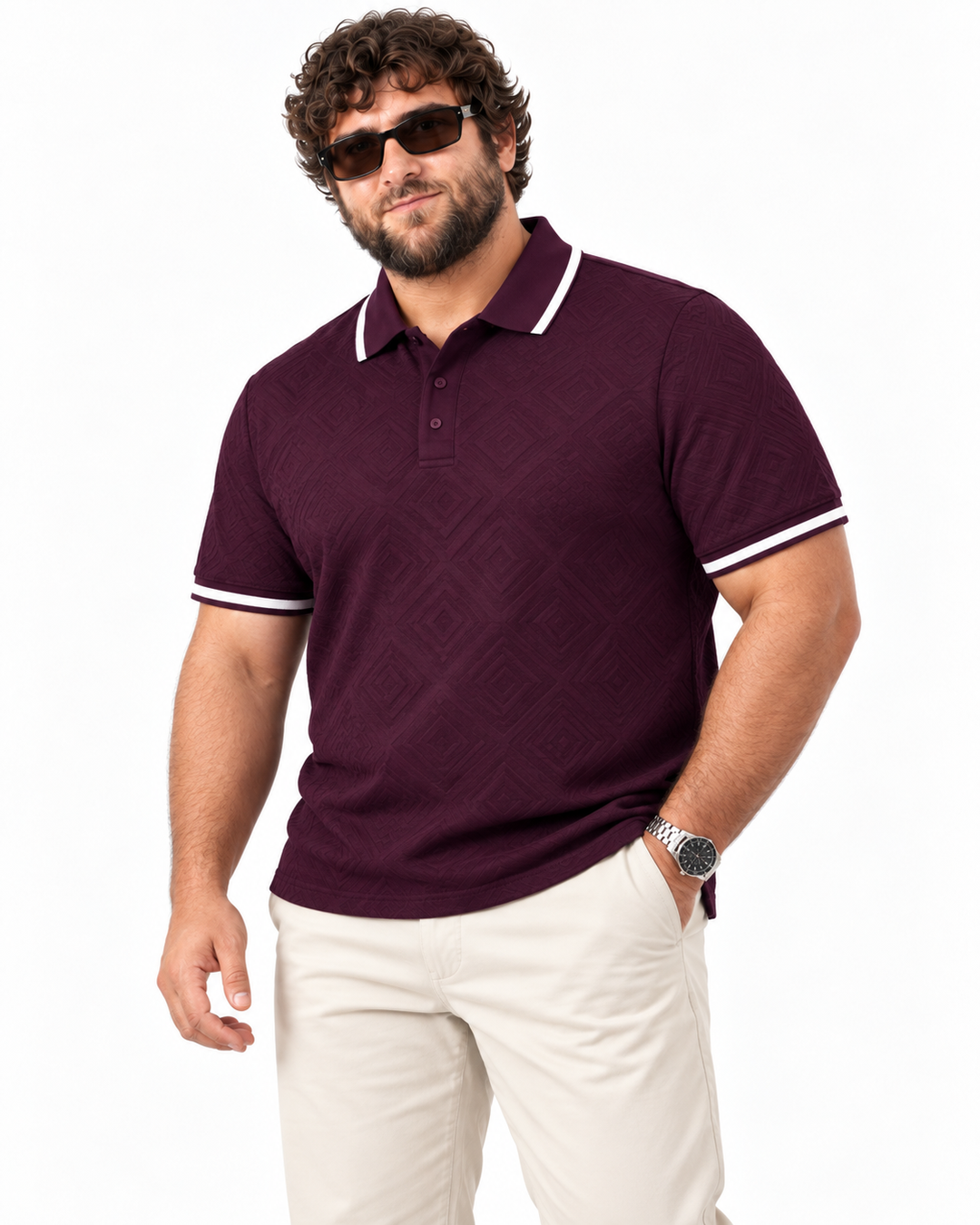PLUS SIZE MEN LUXURY POLO | XL-7XL