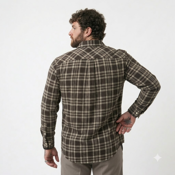 PLUS SIZE CHECK SHIRT FOR MEN | XL-7XL