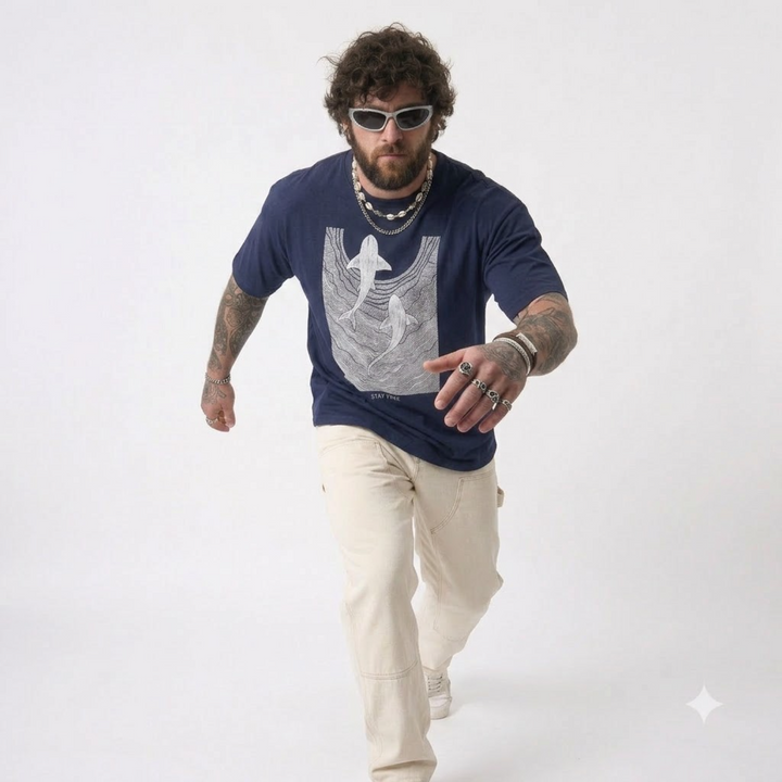 PLUS SIZE MEN GRAPHIC T-SHIRT| XL-7XL