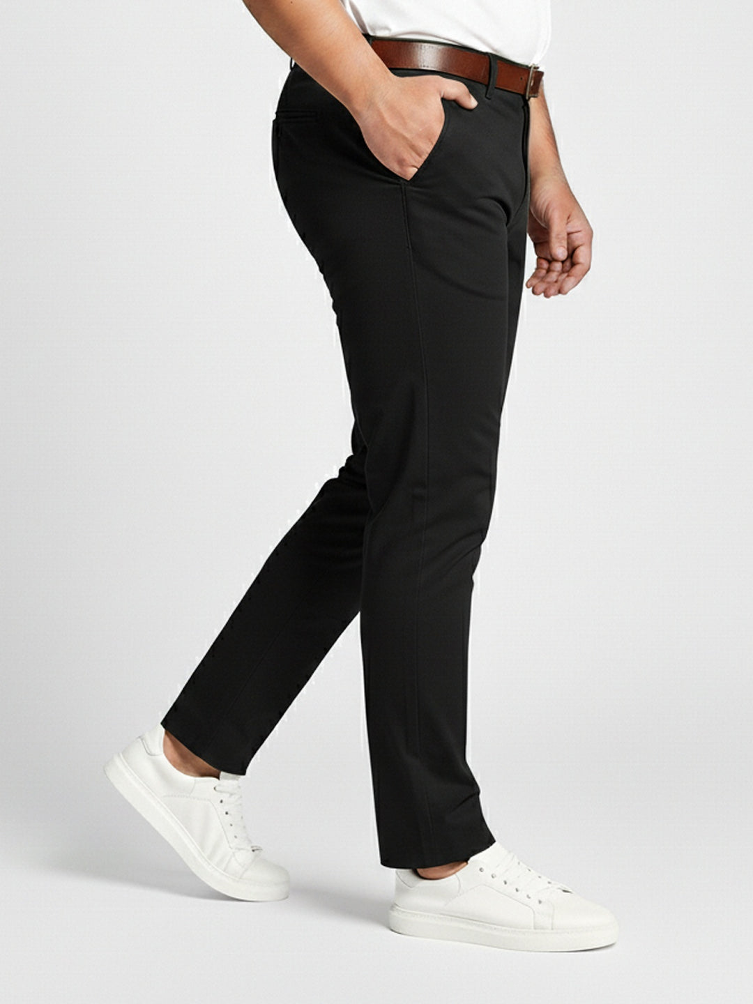 BIG HELLO - THE PLUS LIFE-Men Relaxed Must Have Trousers