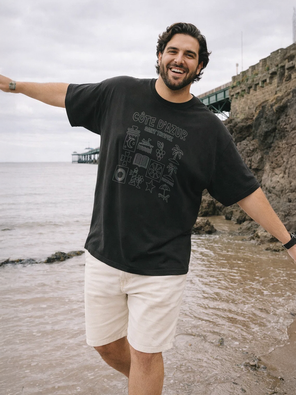 PLUS SIZE GRAPHIC T-SHIRT FOR MEN | XL-7XL