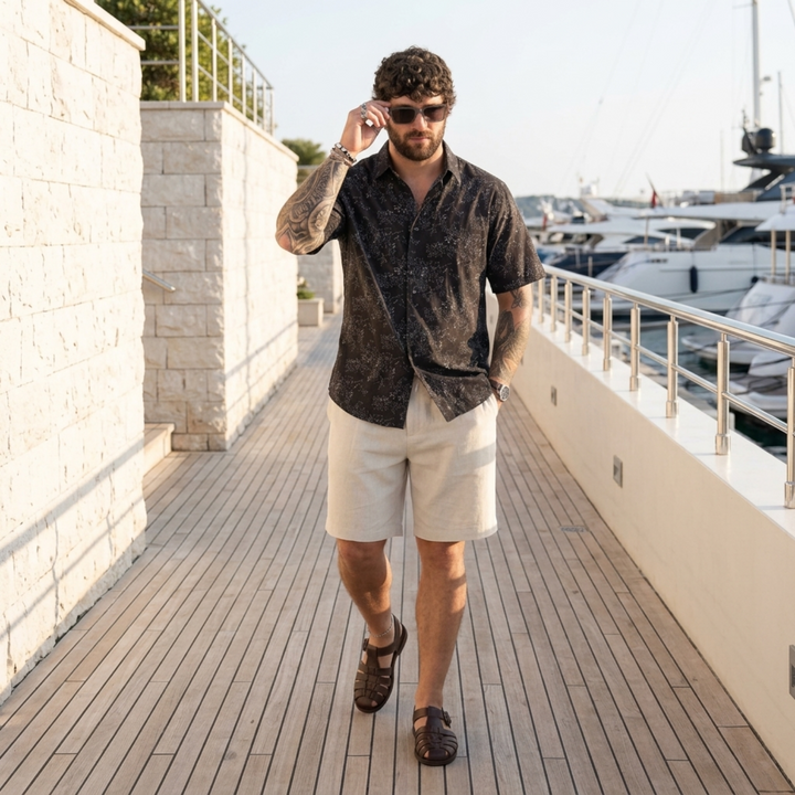 PLUS SIZE MEN’S PRINTED SHIRT | XL-7XL