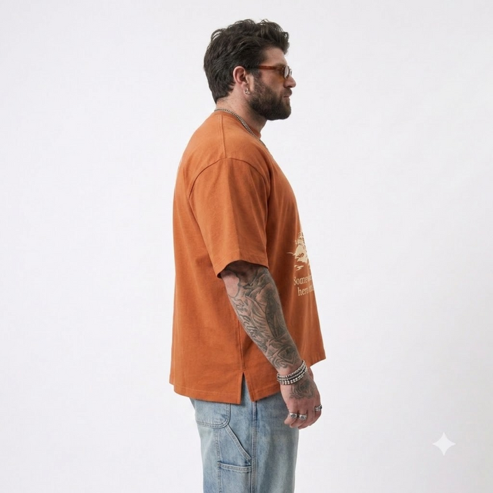 PLUS SIZE MEN GRAPHIC T-SHIRT| XL-7XL