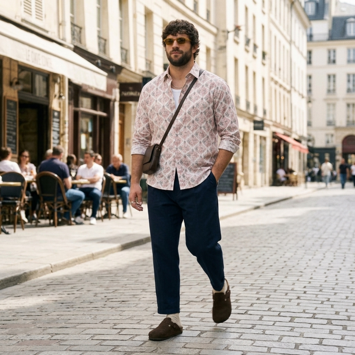 PLUS SIZE MEN’S PRINTED SHIRT | XL-7XL