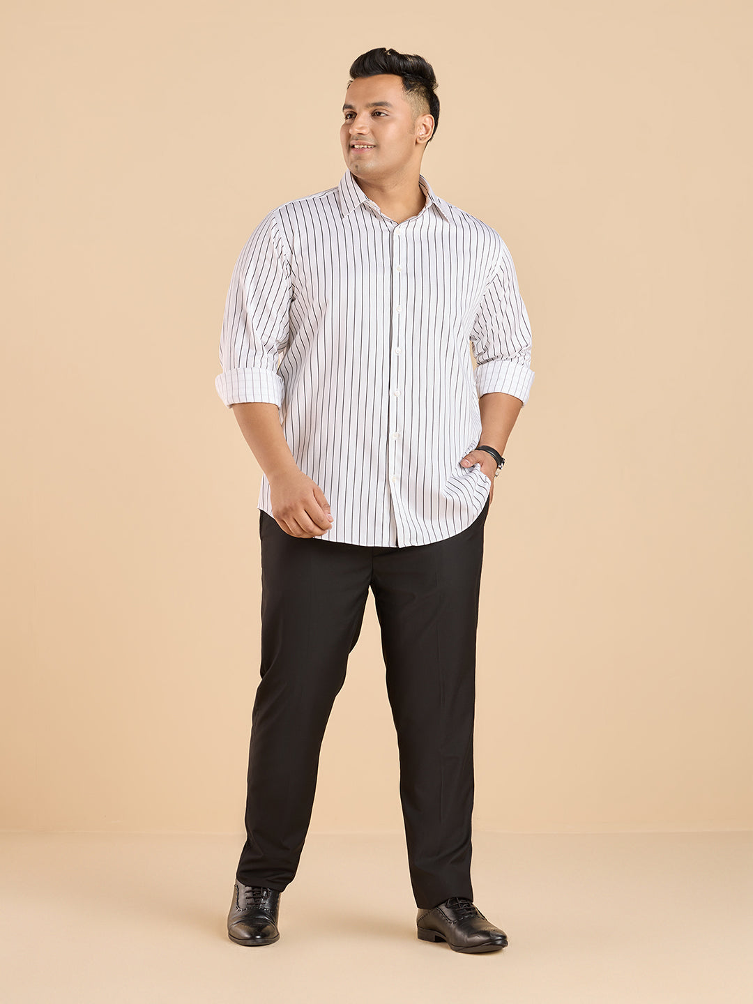 Sophisticated Supima Cotton Stripe Shirt