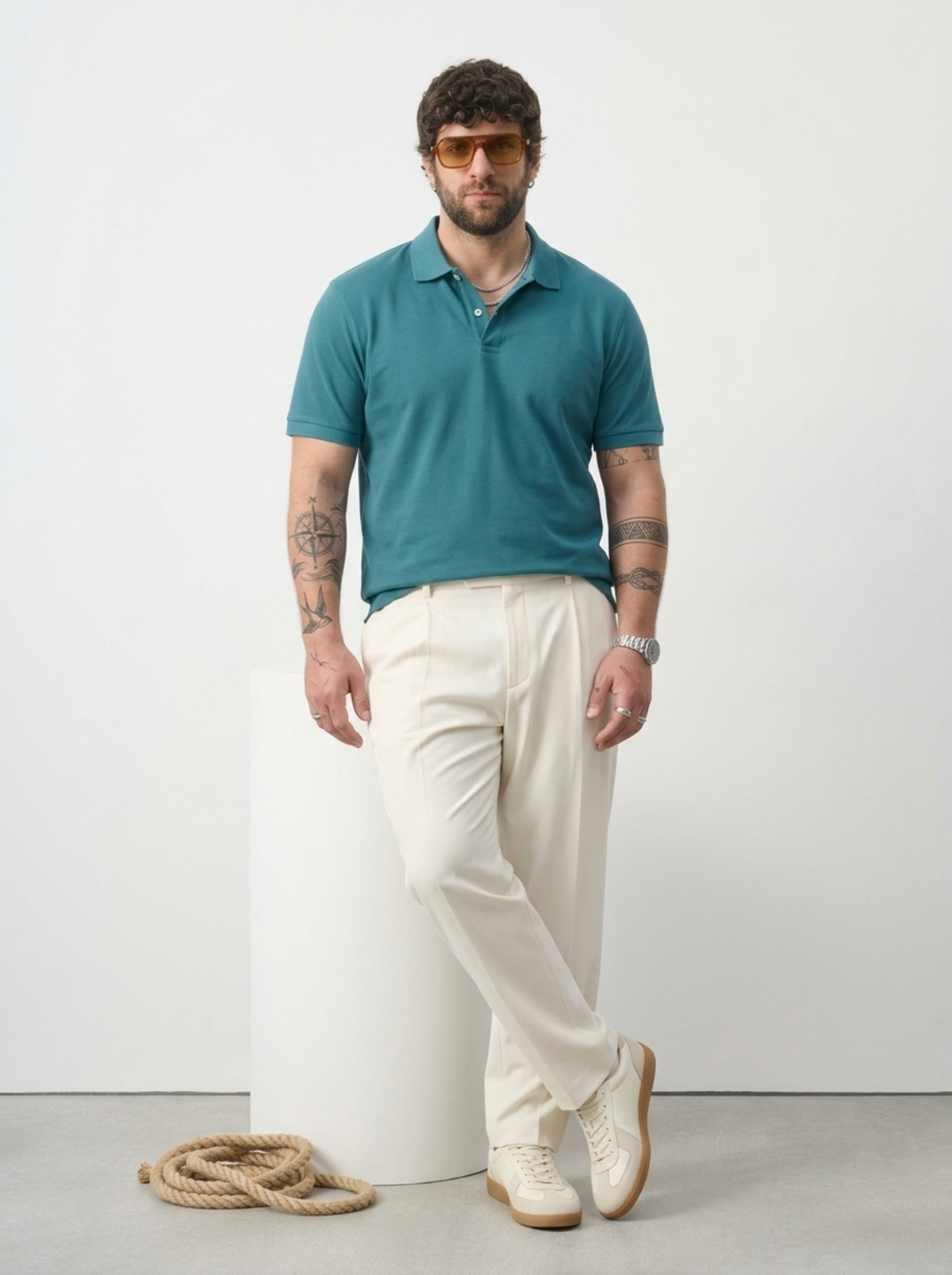 PLUS SIZE MEN SMART POLO | XL-7XL