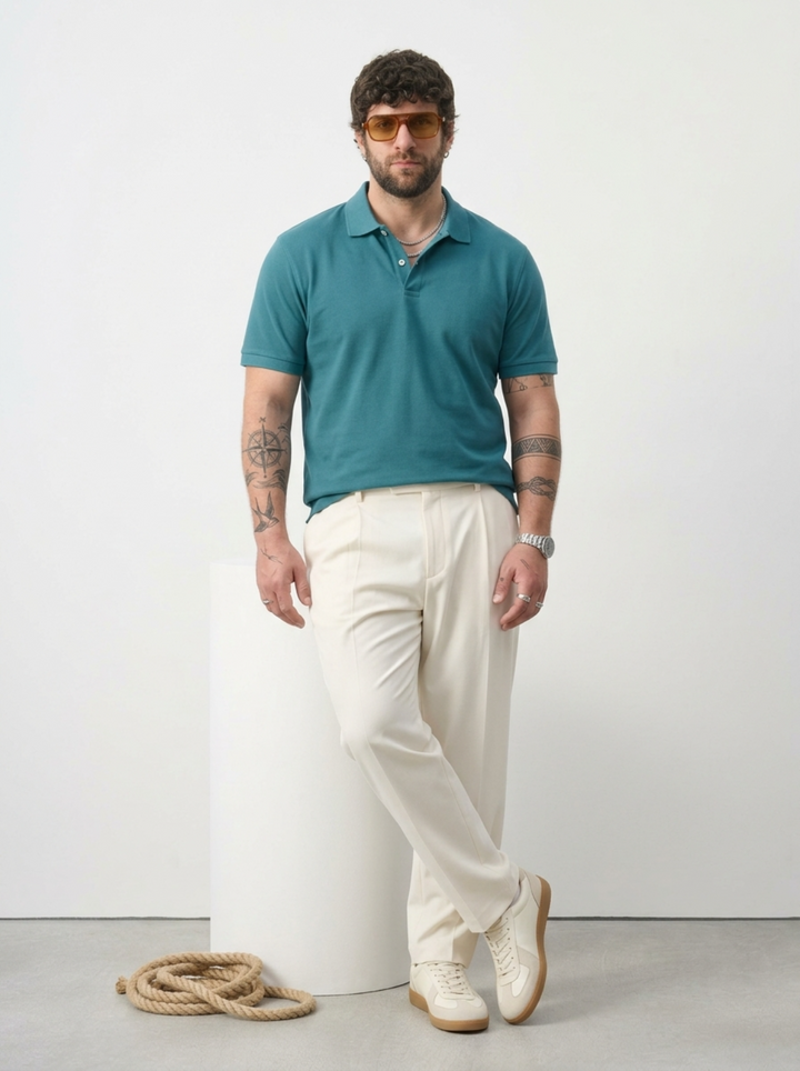 PLUS SIZE MEN SMART POLO | XL-7XL