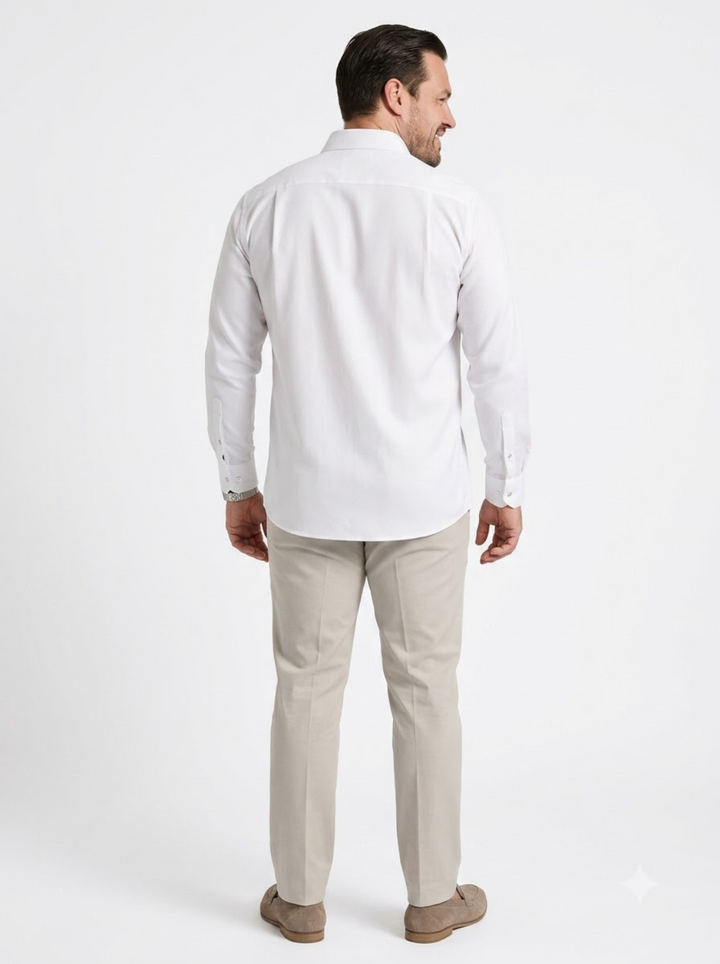 PLUS SIZE SOLID SHIRT FOR MEN | XL-7XL